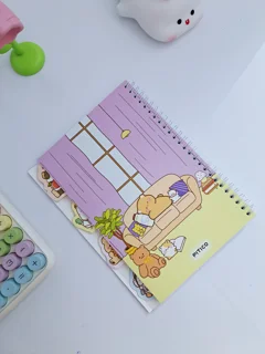 دفتر ۷۵ برگ حاشیه دار دیوایدر دار پیتیکو